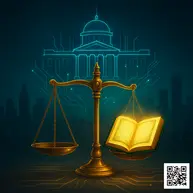 Modern dünyada adalet arayışı, ilahi kuralların (Tevrat, Zebur, İncil ve Qur'an) ışığında şekillendirilmelidir. Şeriat (ilahi hukuk düzeni), yalnızca ceza hukukunu değil; aynı zamanda toplumsal adaleti, vicdani dengeyi ve ahlaki sürdürülebilirliği esas alır.